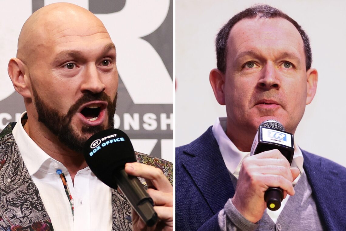 Tyson Fury reveals he applauded Sky Sports’ Adam Smith when he took offence to Johnny Nelson’s verdict on Usyk