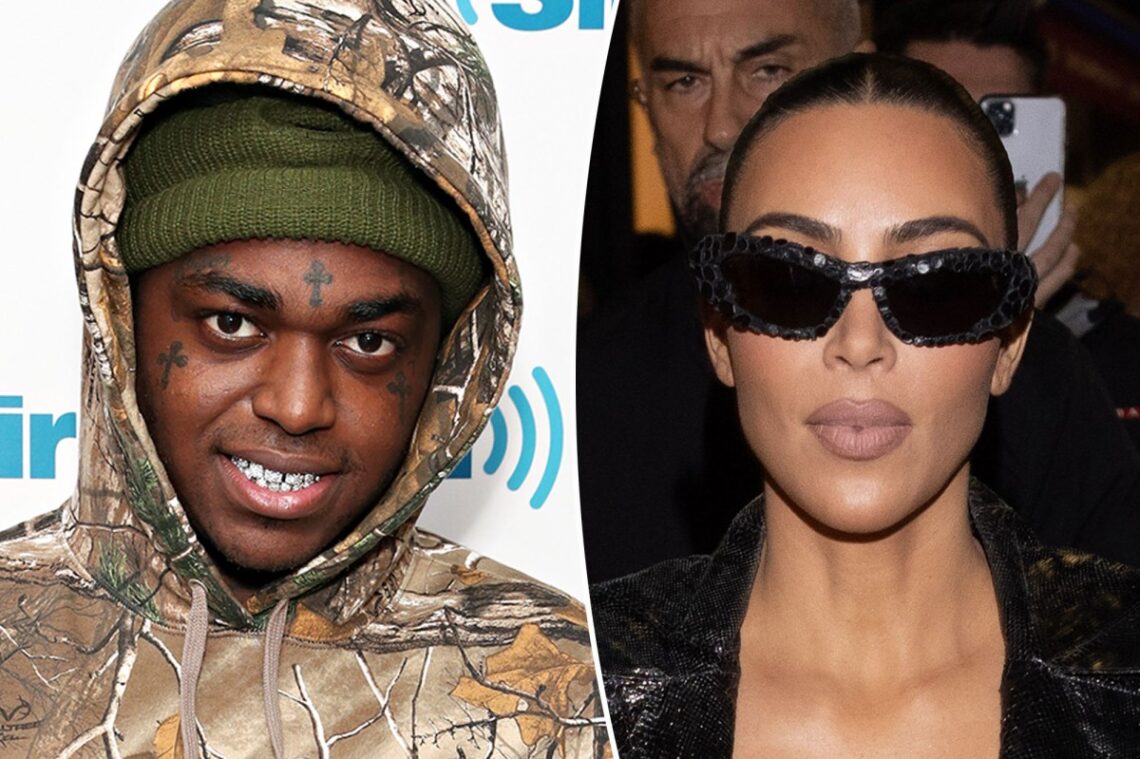 Rapper Kodak Black takes another shot at dating Kim Kardashian
