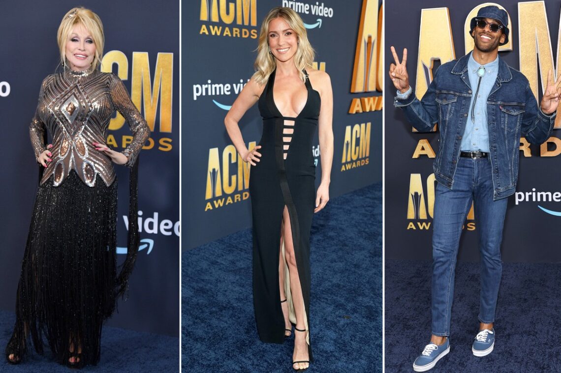 Celebrities get glammed up for the ACM Awards 2022