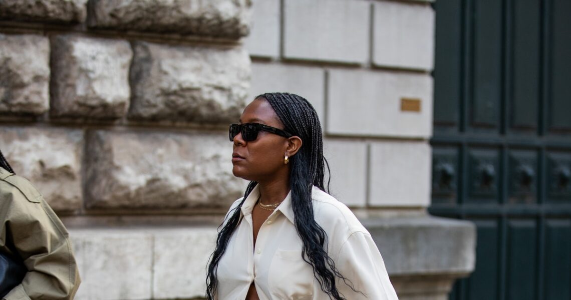 The Dress-Over-Pants Trend Is The Latest Y2K Fashion Comeback