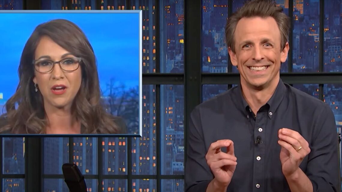 Seth Meyers Scorches Lauren Boebert With A ‘Sincere And Honest Question’