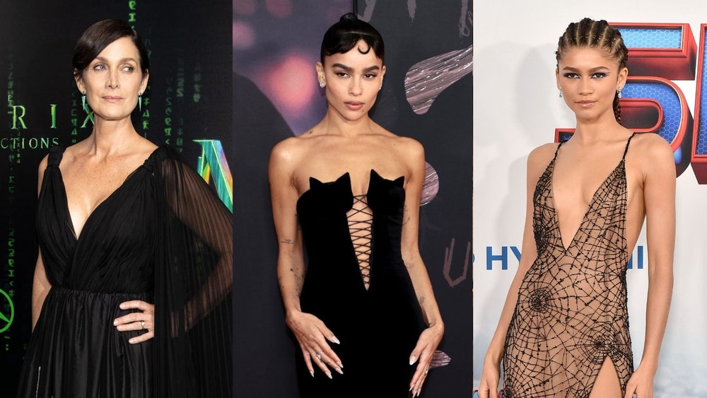 Best Film-Inspired Outfits to Grace the Red Carpet — Zoë Kravitz The Batman Zendaya