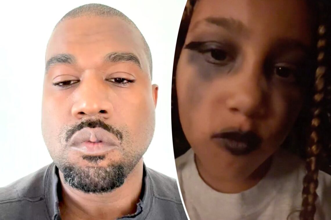 Kanye West slams Kim Kardashian for ‘antagonizing’ him with North’s TikTok videos