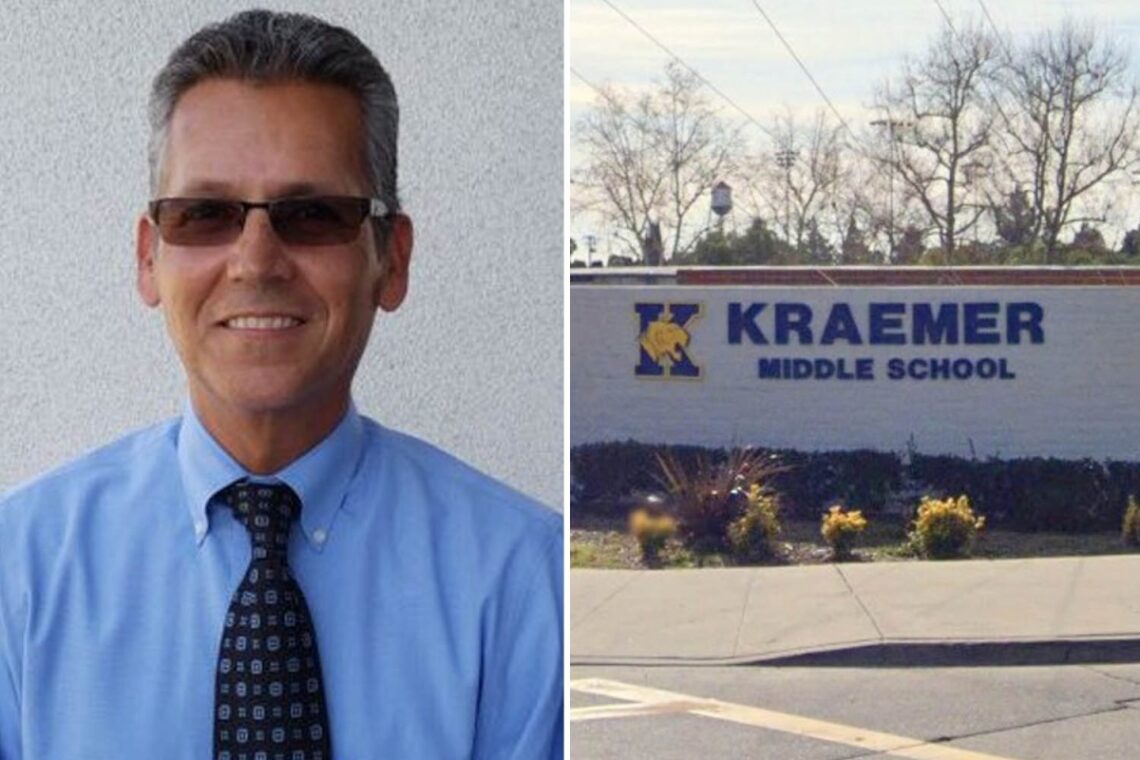 Horror at Kraemer Middle School as assistant principal kills himself on campus and is found dead in the staff room