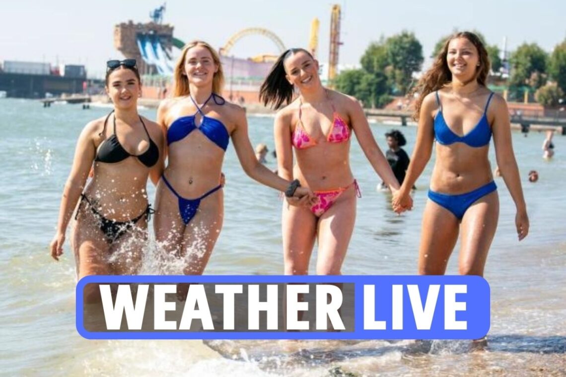 UK weather forecast latest: Brits to ROAST in 28C Saharan heatwave within weeks as Met Office says 19C surge this week