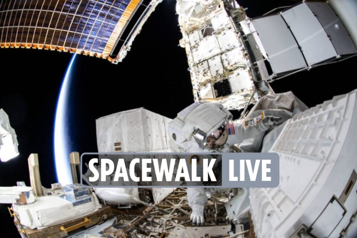 Astronauts Kayla Barron and Raja Chari step out of ISS to conduct daring mission in space