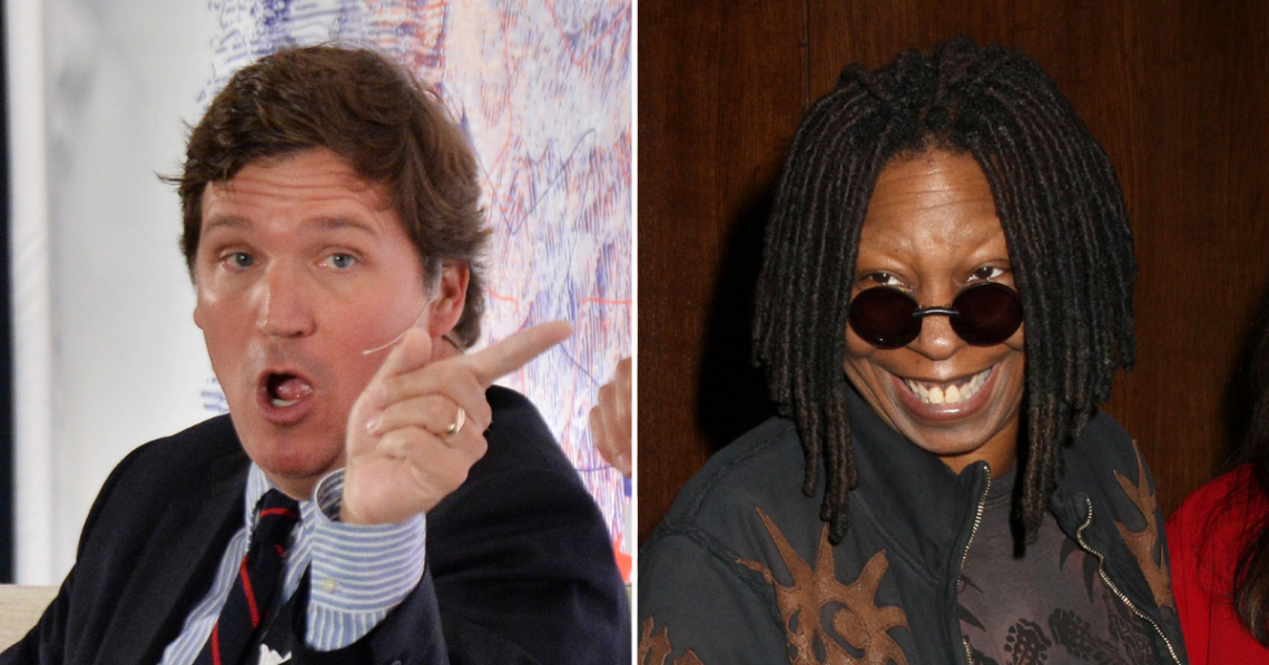 Tucker Carlson Fires Back At ‘The View’ After Ana Navarro, Whoopi Goldberg Suggest He Is A Russian Asset Pushing Propaganda