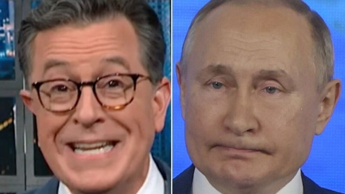 Stephen Colbert Trolls Putin With A Frighteningly Appropriate Makeover