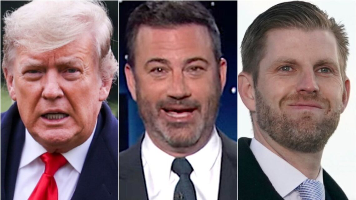 Jimmy Kimmel Shares A Damning Theory About Eric Trump And His Father