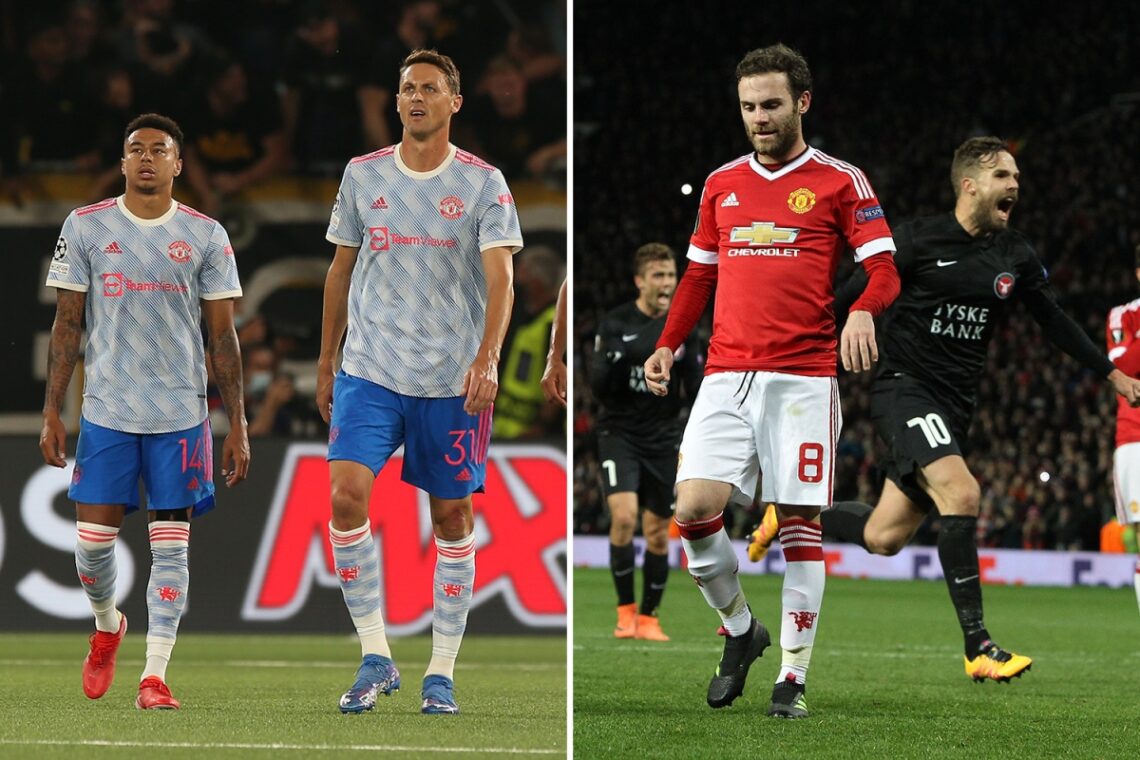 Man Utd’s most embarrassing European defeats after Young Boys loss, from 5-0 Sporting mauling to flop at Midtjylland