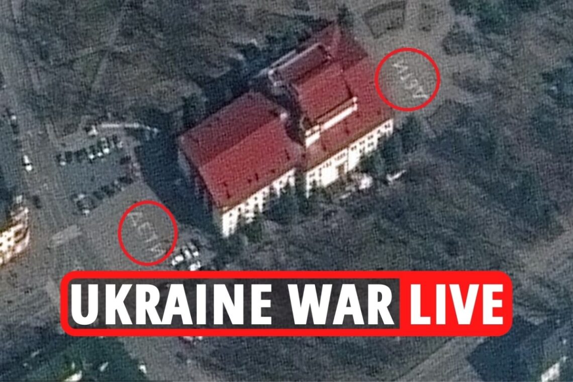 Dozens of kids feared dead as Putin warplanes hit shelter 20 mins after it appeared on news