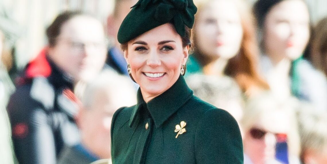 Kate Middleton’s Gold Shamrock Brooch Has a Rich History with the Royal Family