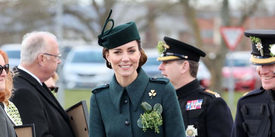 Kate Middleton Gets into the St. Patrick’s Day Spirit in a Gorgeous Green Ensemble
