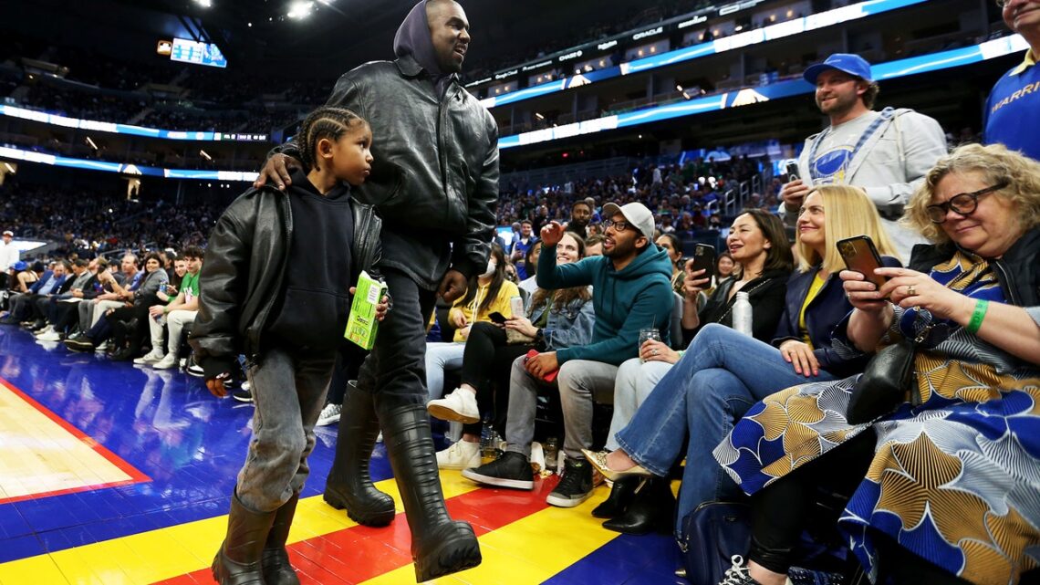 Ye and Saint West Make the Case for Father-Son Style