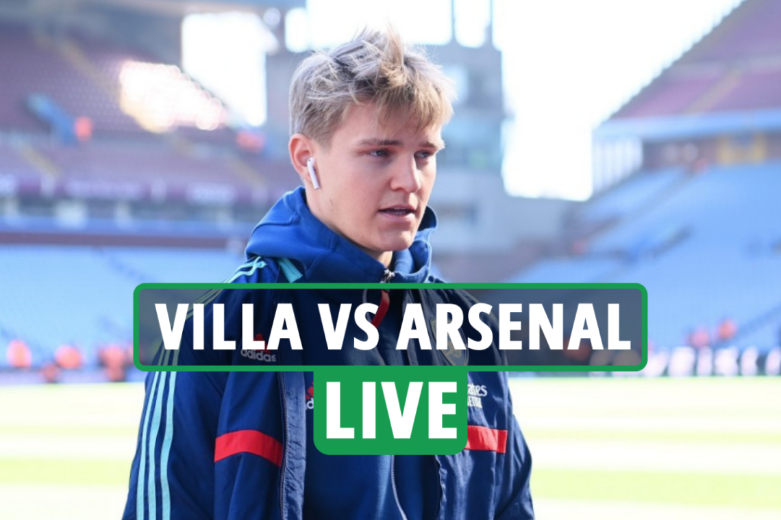 Aston Villa vs Arsenal LIVE: Stream, TV channel, team news as Martinelli NOT in squad, Leno STARTS