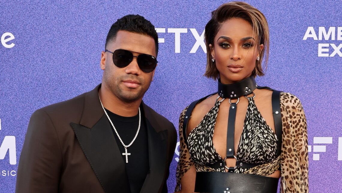 Ciara, Russell Wilson Rock Adorable Matching Outfits With Kids For Broncos Trade