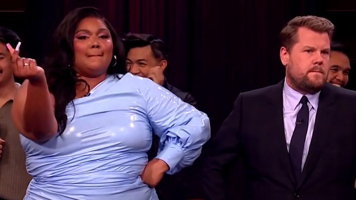 Lizzo Literally Drops The Mic On James Corden’s ‘Wrong-Ass Opinions’