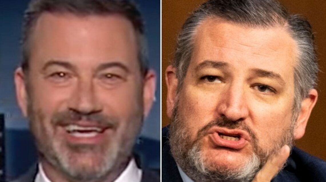 Jimmy Kimmel Spots Ted Cruz’s Biggest Lie After Weird Airport Incident