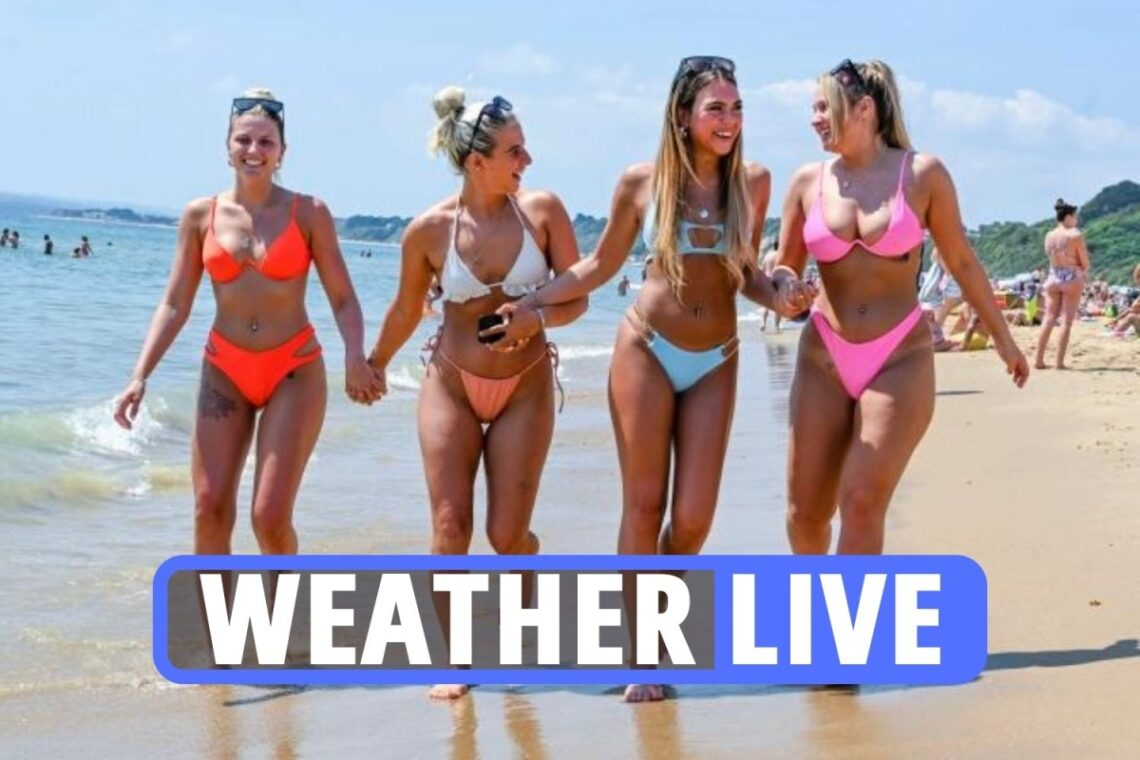 UK weather forecast LIVE: Britain to be hotter than MILAN tomorrow before sweltering 29C April heatwave hits next week