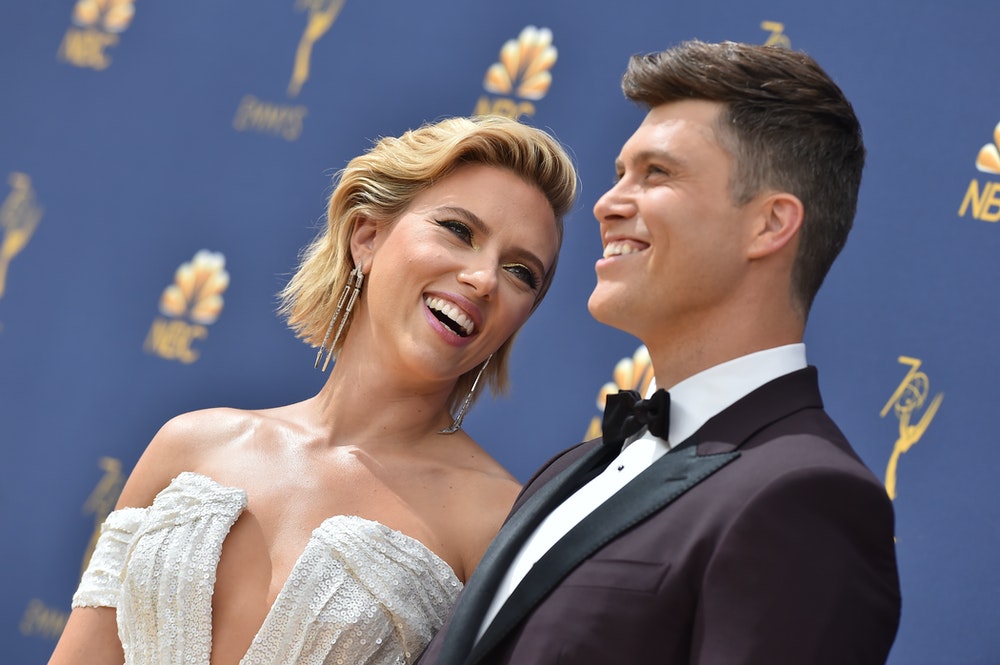 Scarlett Johansson Reveals Secret She Wants to Keep From Her Kids — Colin Jost Cosmo Rose