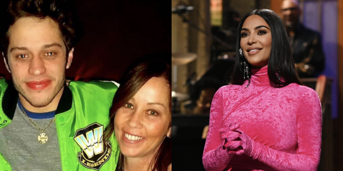 Pete Davidson’s Mom Wants Him and Kim Kardashian to Have a Baby