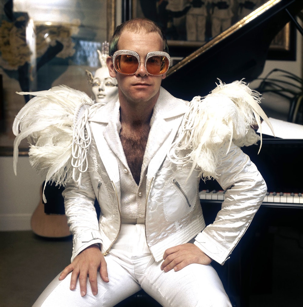 Elton John’s Greatest Hits: Fashion Edition — Elton John Style Songs Rocket Man Sunglasses