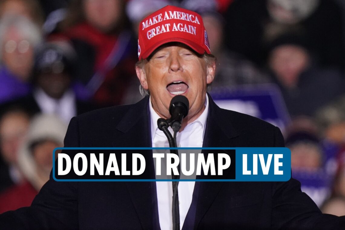 Donald in Commerce, Georgia for big event after announcing lawsuit against Hillary Clinton