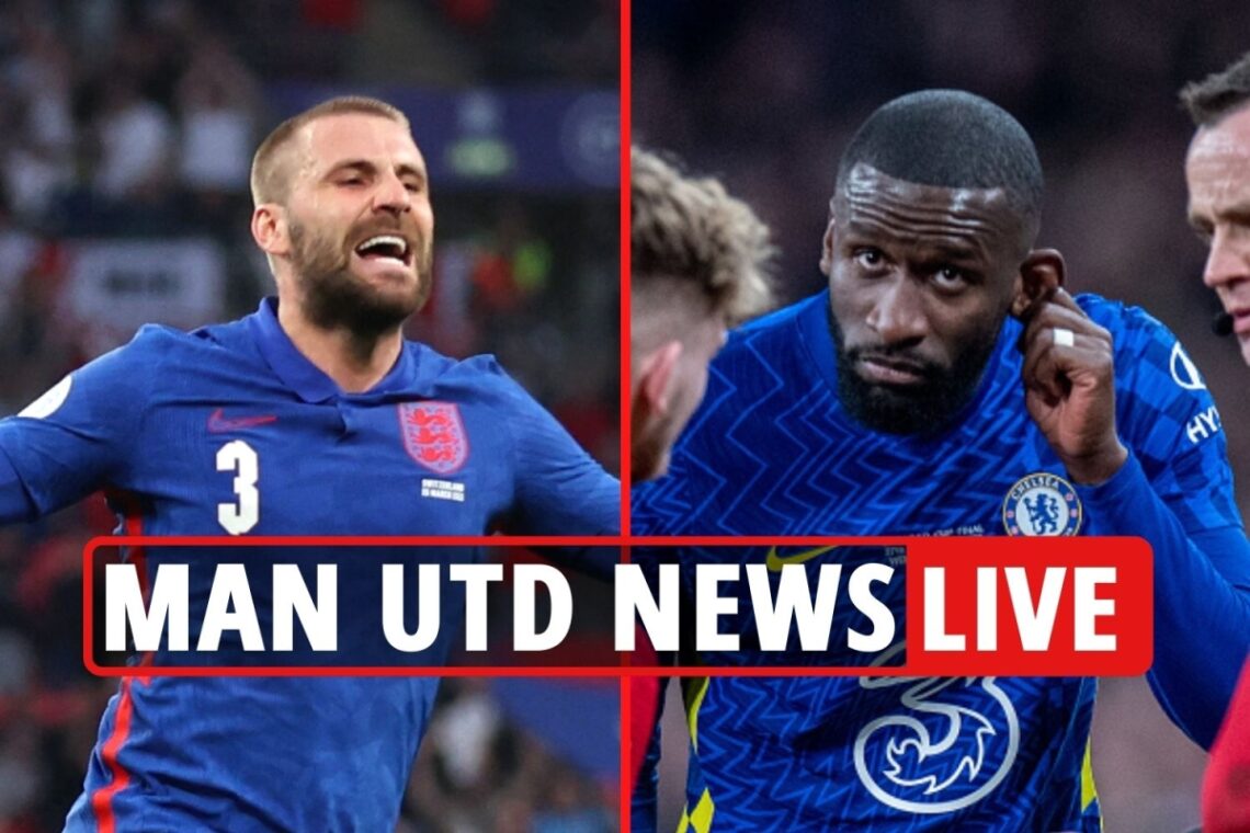 Man Utd face competition for Rudiger, Shaw scores stunner for England
