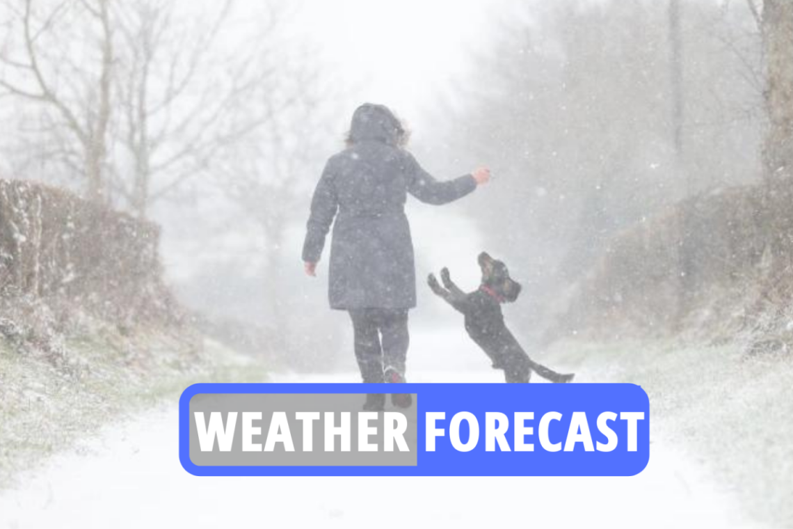 Weather forecast UK latest: SNOW set to hit next week & Met Office warns of ‘potential wintry showers’ as temps drop