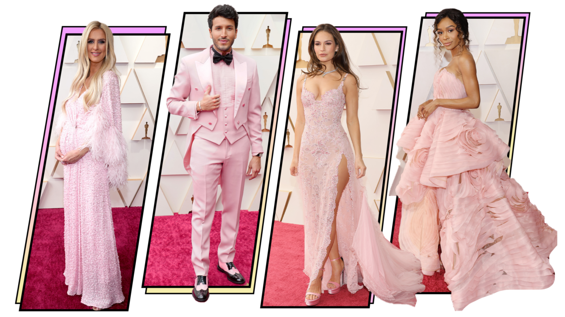 Blush Tones Take Over the Red Carpet at the 2022 Oscars