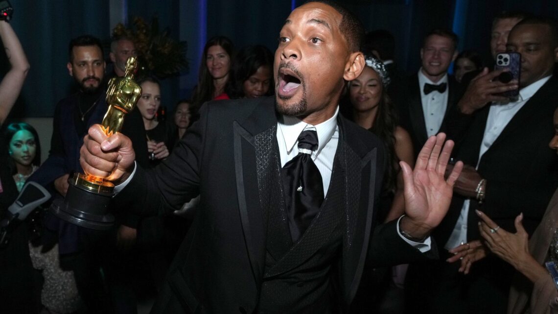 Will Smith Dances Oscars Night Away To His Own Songs Like Nothing Happened