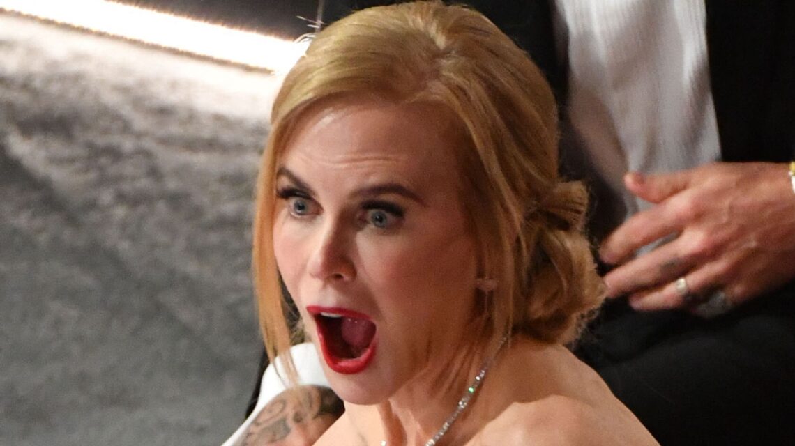 Nicole Kidman’s Reaction Is Meme Of The Night — But It’s Not What It Looks Like