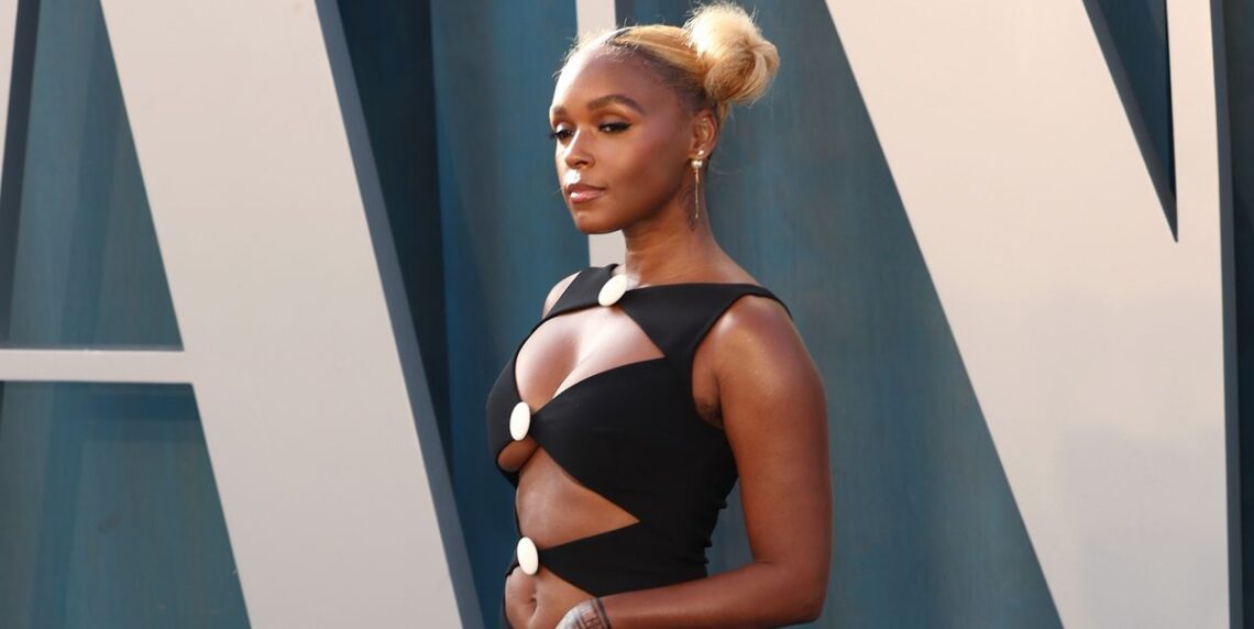 See Janelle Monáe’s Cutout Dress from the Oscars 2022 Party