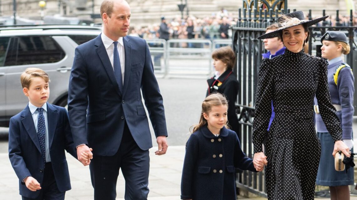 Kate Middleton Reassured Princess Charlotte As They Walked Into Prince Philip’s Memorial Service