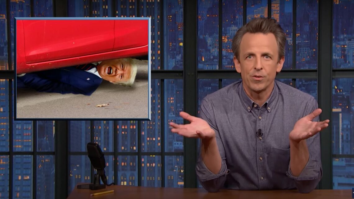 Seth Meyers Says Trump’s Latest Shenanigans Are Where ‘Dangerous Meets Pathetic’