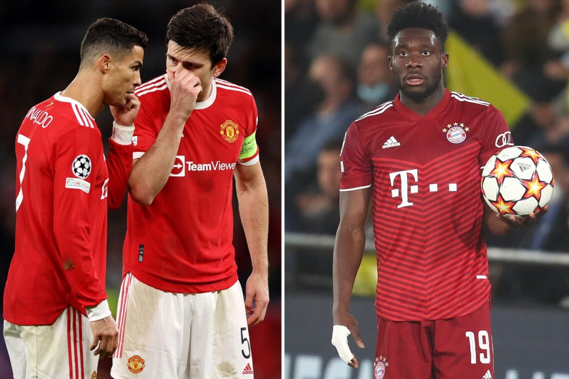 Bayern Munich star Alphonso Davies takes swipe at Harry Maguire and backs Cristiano Ronaldo in captaincy row