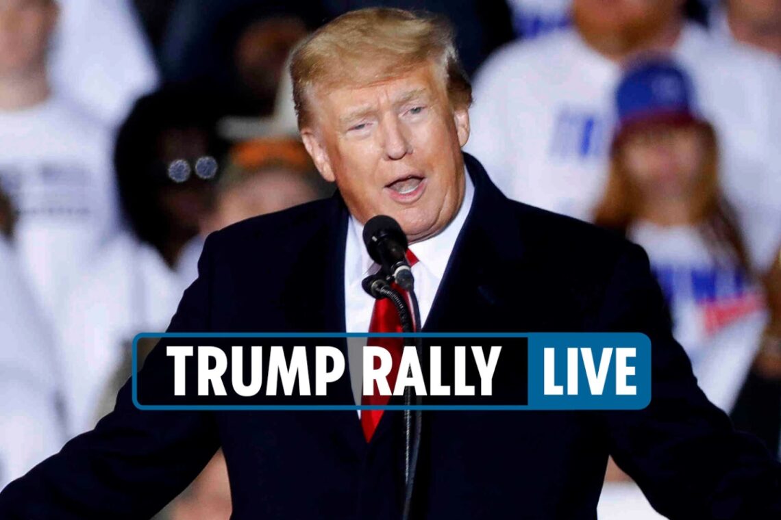 Trump rally news LIVE – Donald addresses Save America Rally in Selma, North Carolina today alongside Madison Cawthorn