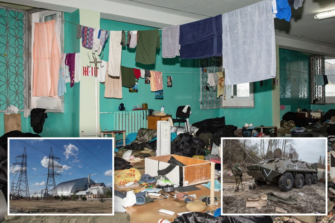 Inside trashed Chernobyl where Russian occupiers spread radioactive material & grabbed deadly cobalt-60 with bare HANDS