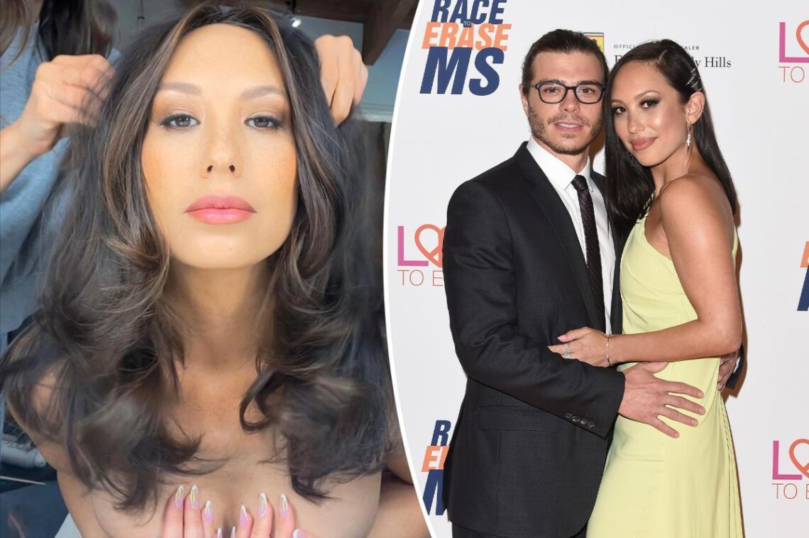 Cheryl Burke goes topless in ‘hot’ snap amid Matthew Lawrence divorce