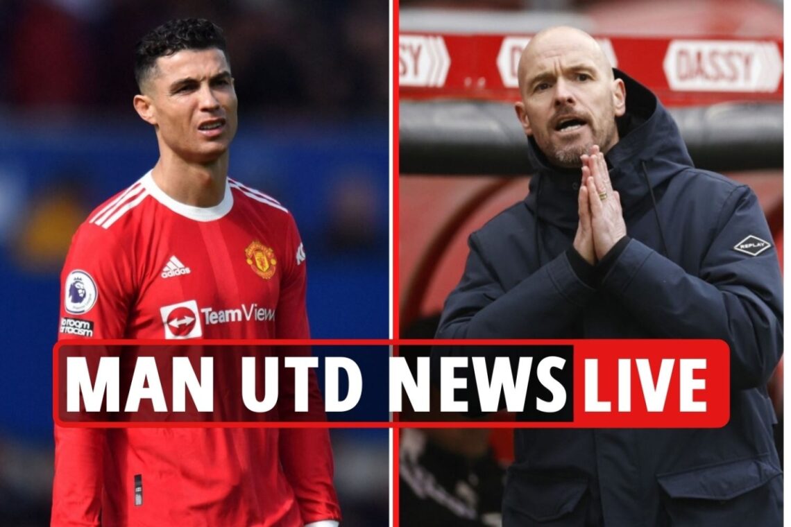 Man Utd news LIVE: Ronaldo APOLOGISES for phone incident, United’s top four BLOW, Ten Hag’s transfer request