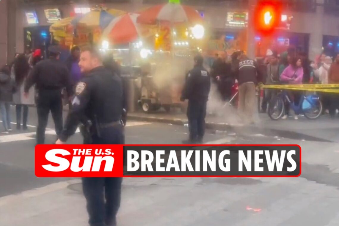 ‘Manhole explosion’ sends people running through NYC landmark amid bomb fears & area evacuated
