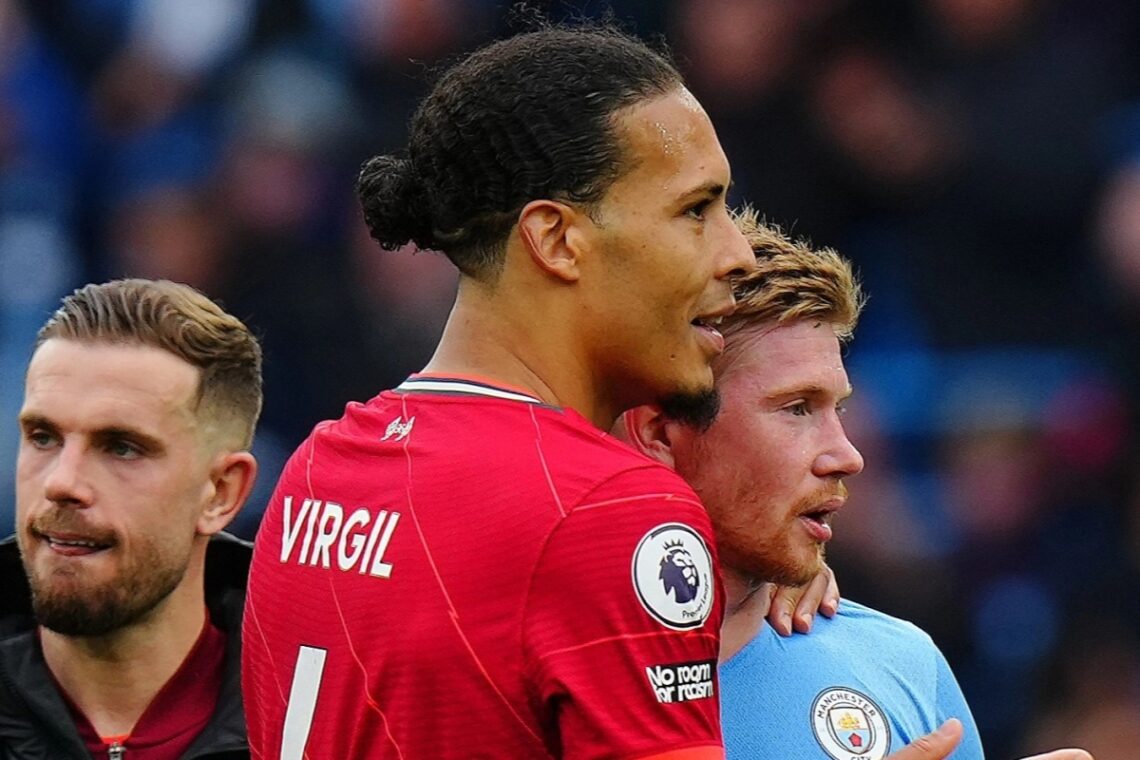 De Bruyne and Van Dijk’s kids go to same school as Man City star opens up on ‘friendly chat’ at end of Liverpool clash