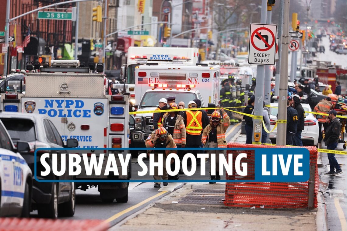 Brooklyn subway shooting live updates – NYC on high alert as ‘dangerous’ suspect in gas mask at large after injuring 29