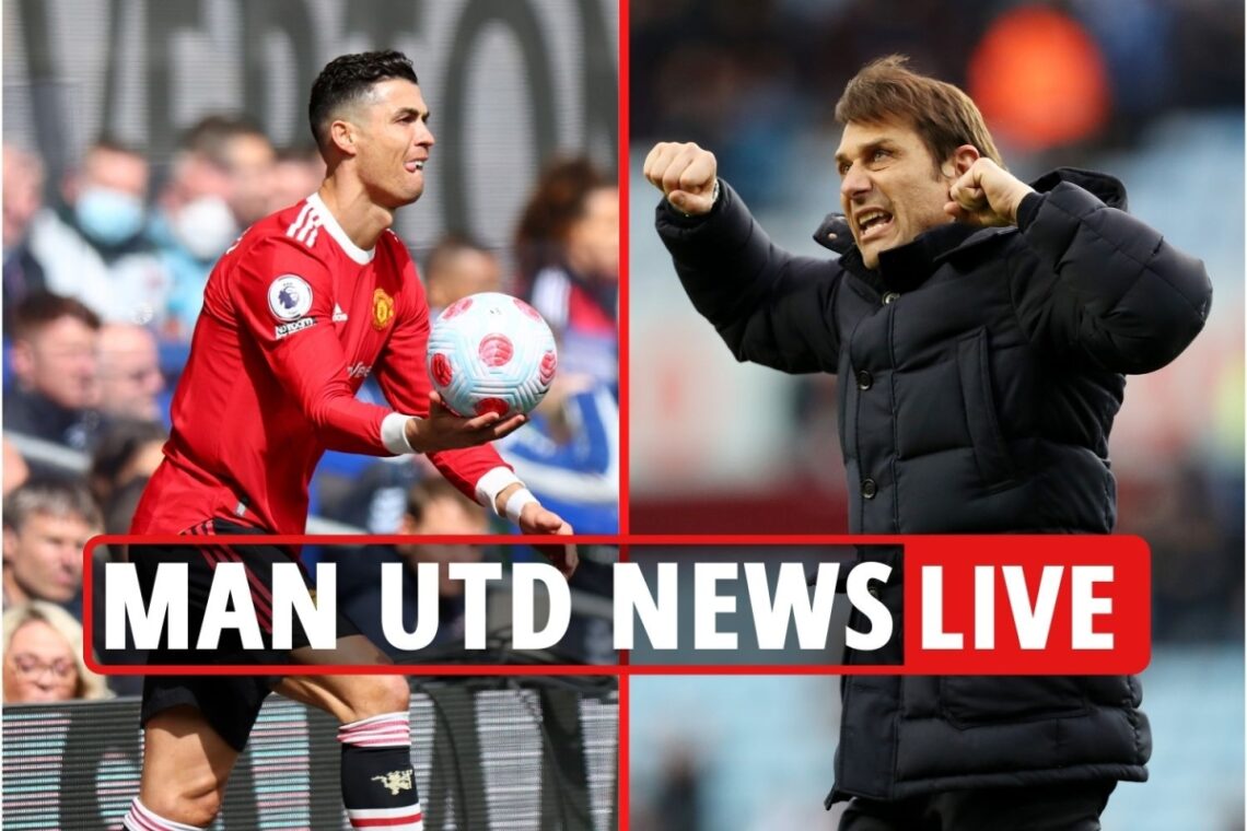 Man Utd news LIVE: Cristiano Ronaldo ‘VETOED’ Conte appointment, United players ‘wanted Pochettino over Ten Hag’