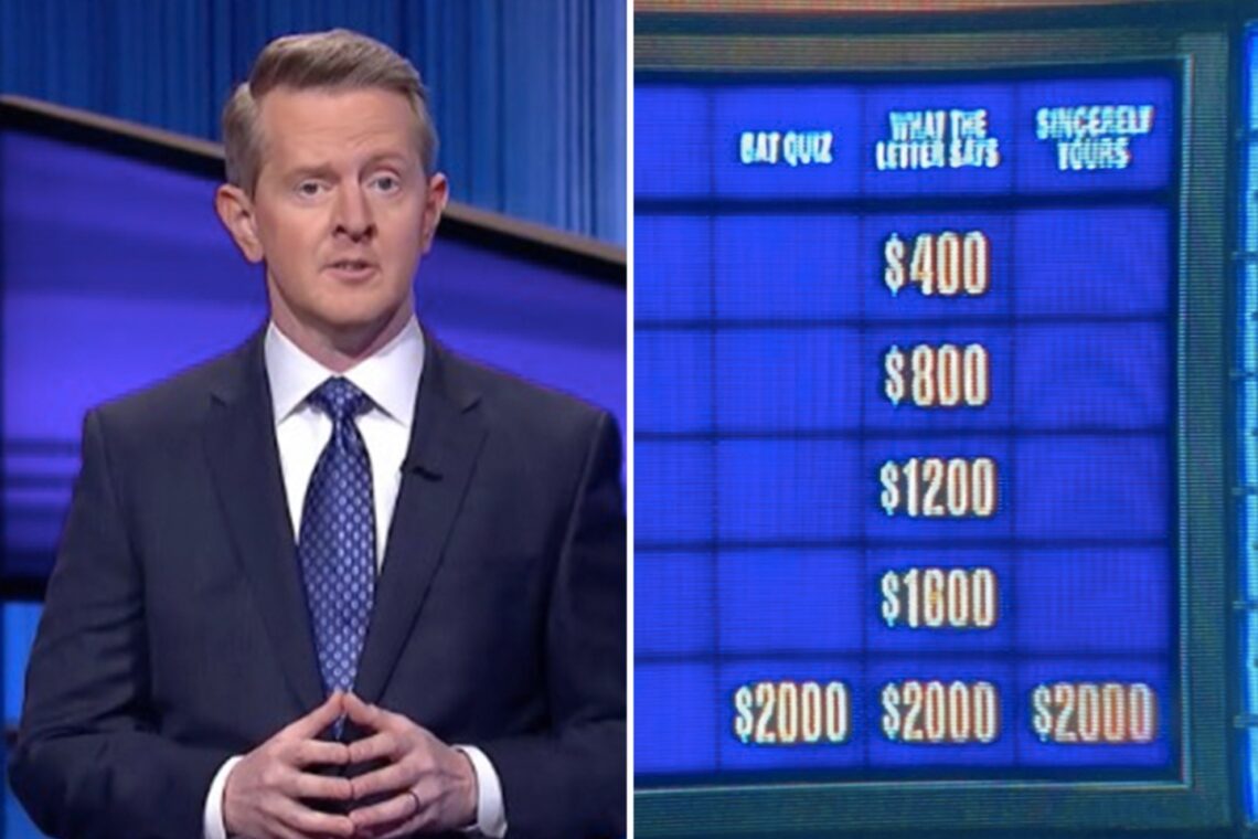 Jeopardy! fans call out shocking NSFW detail on clue board as Ken Jennings returns to host in place of Mayim Bialik