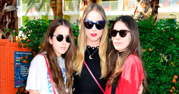 Great Outfits in Fashion History: The Haim Sisters Doing Coachella Style at Its Least Cringe
