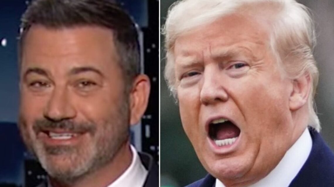 Jimmy Kimmel Spots Most Awkward Part Of Trump’s Interview With Sean Hannity