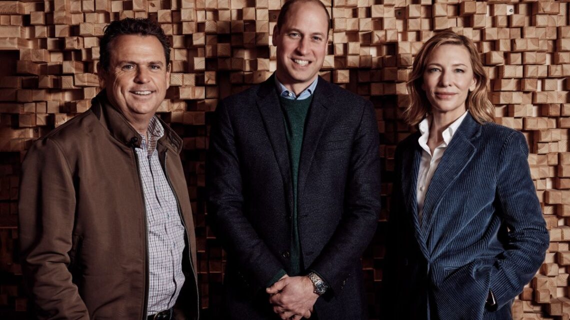 Prince William Told Cate Blanchett He’s a “Stubborn Optimist” When It Comes to Preserving the Environment
