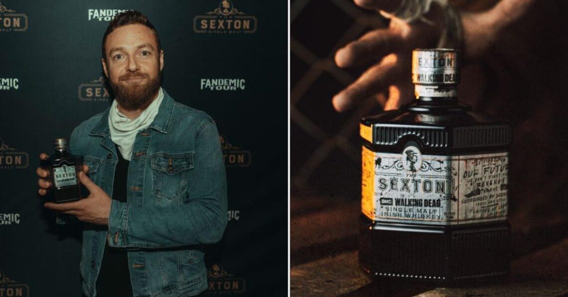 ‘The Walking Dead’ Star Ross Marquand Debuts Collaboration With The Sexton Whiskey — See The Photos!