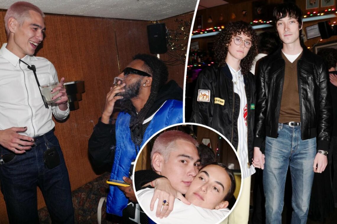 ‘Gossip Girl’ star Evan Mock turns 25 with downtown bash